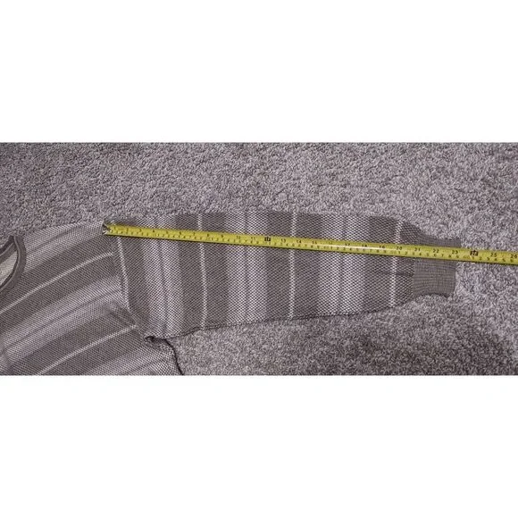 Ermenegildo Zegna Sweater Mens Medium (M) Knit Crewneck Striped Grandpa Italy - Picture 16 of 16